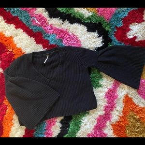 Black Free People Sweater
